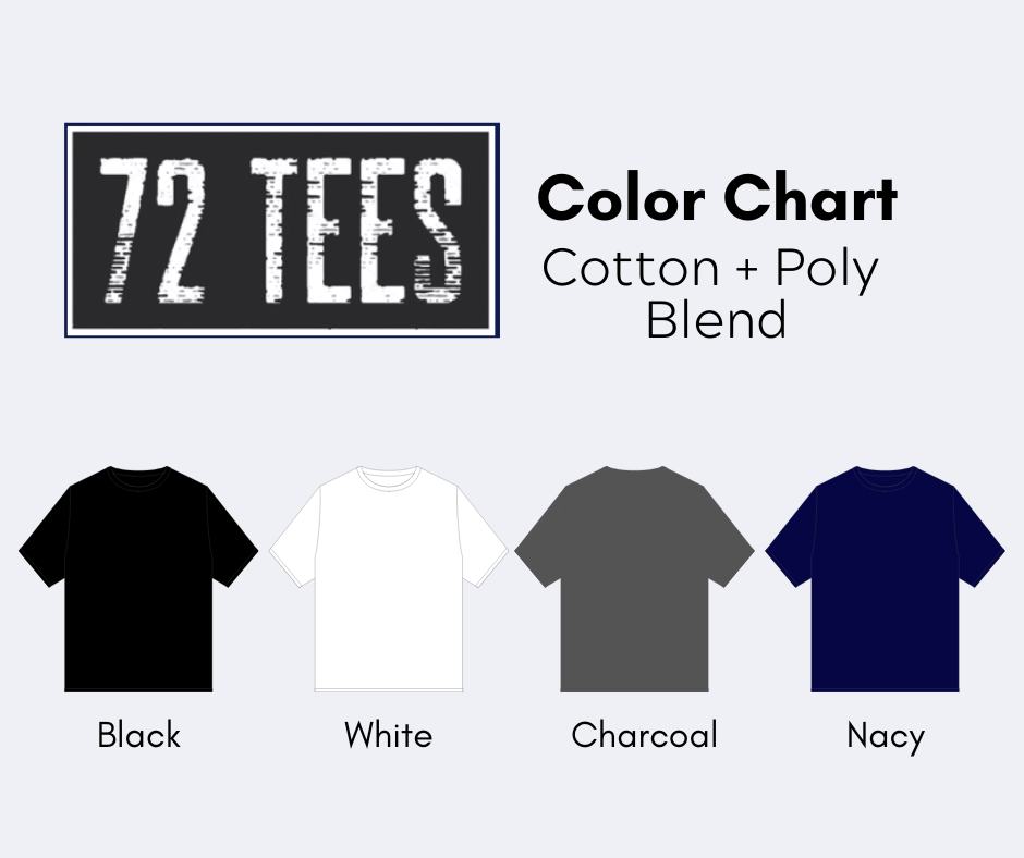 Cotton+Poly Blend T-Shirt
